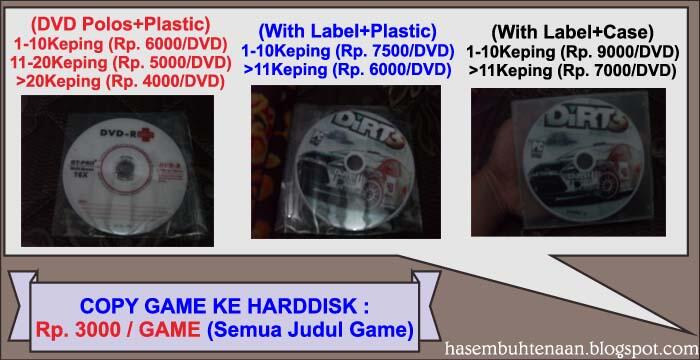 Jual DVD PC Games Murah