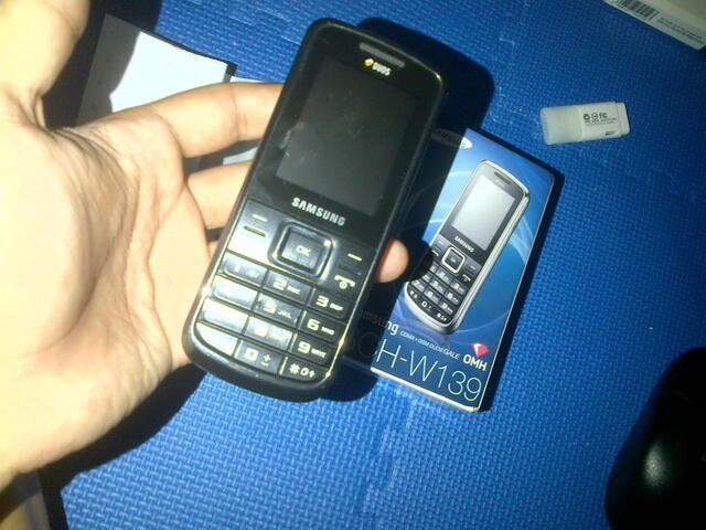 WTS Samsung SCH W139 (Duos GSM + CDMA) Jogja