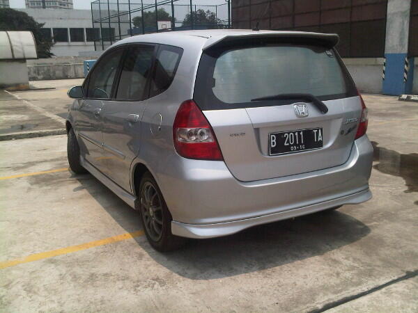 Honda Jazz, vtech, Triptonic, sport, 2006, silver, pajak panjaaaang 1 tahun