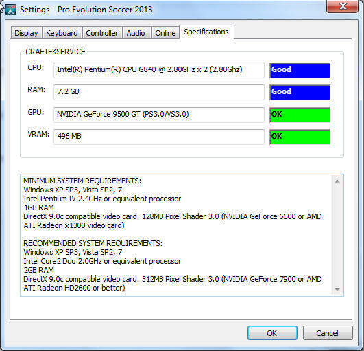 Error PES 2013