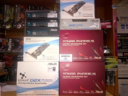 Cari [HOT] ASUS SOUND CARD ROG XONAR PHOEBUS, DLL Harga 