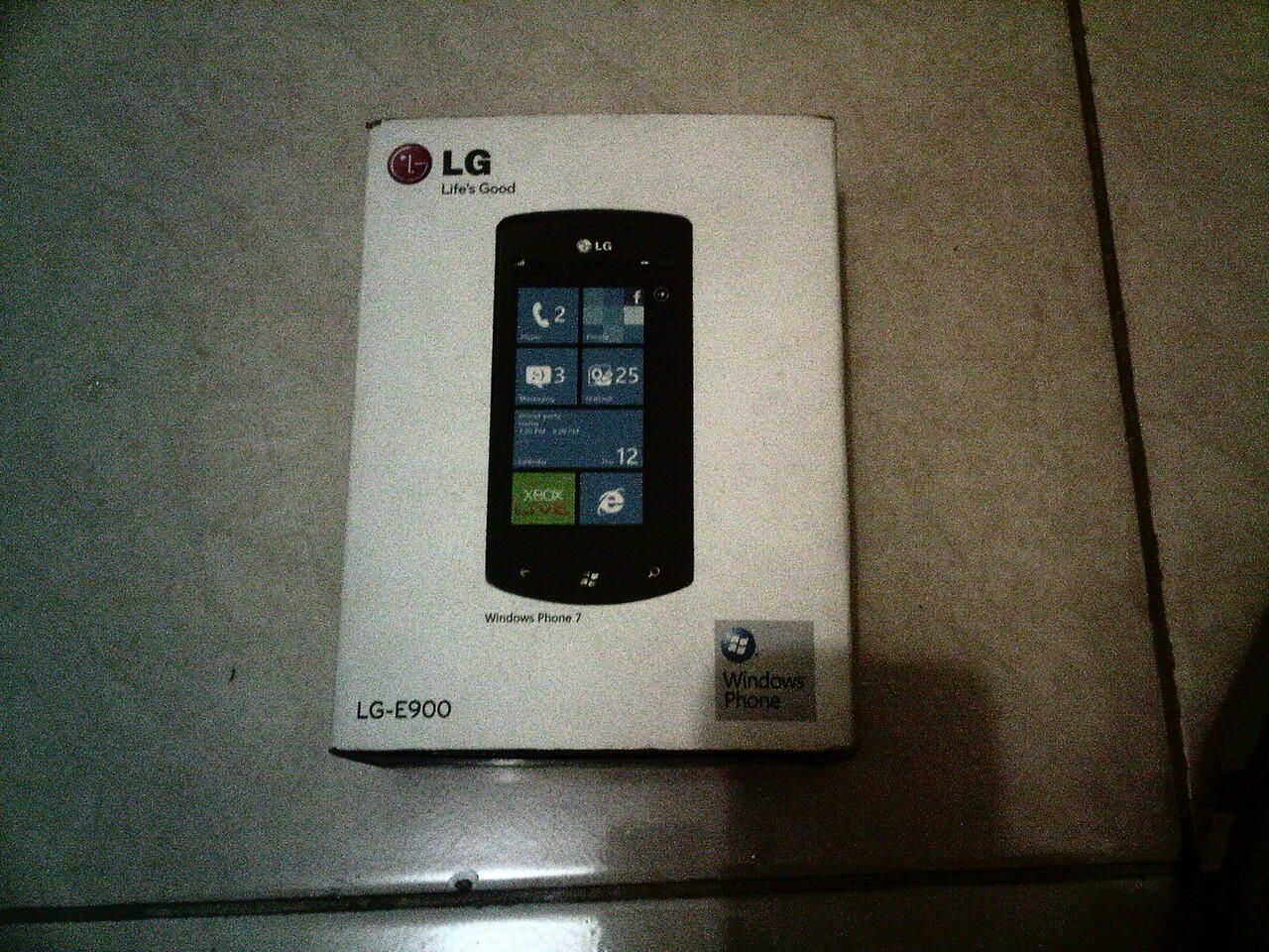 Jual LG E900 Windows 7,5 Mango...Ajiibb