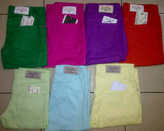 jegging zara pastel warna baru