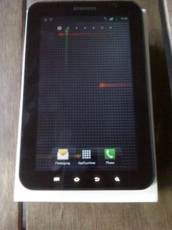 MURAH SAMSUNG GALAXY TAB P1000 FULLSET MULUS
