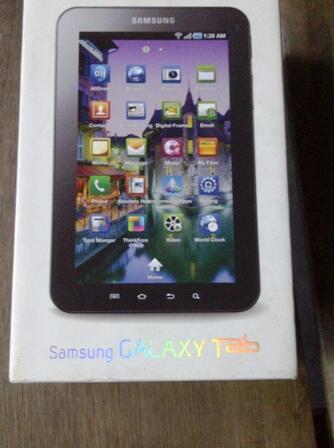 MURAH SAMSUNG GALAXY TAB P1000 FULLSET MULUS