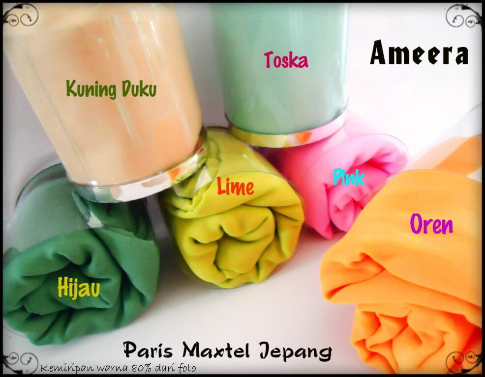 Jual Kerudung Paris Maxtel Jepang Ameera