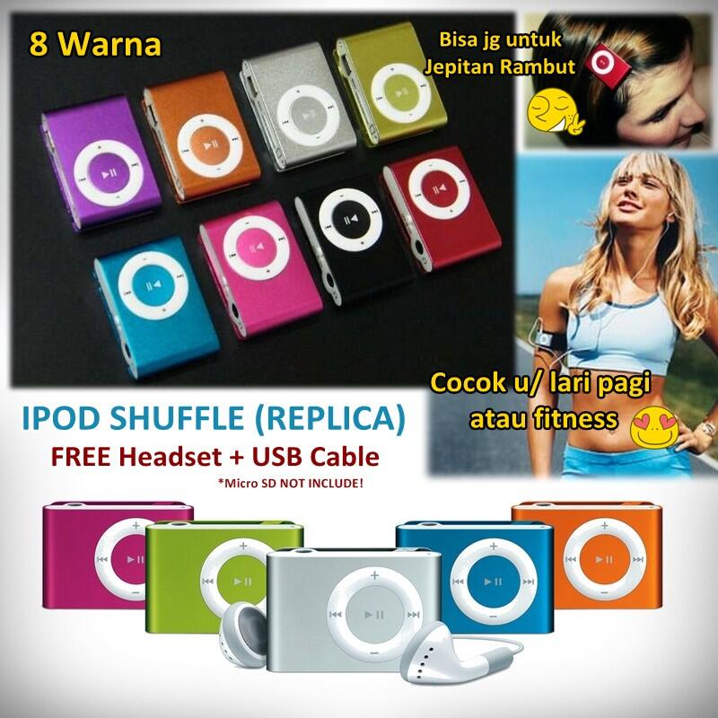 Mini Clip MP3 Player (IPOD Shuffle Replika)