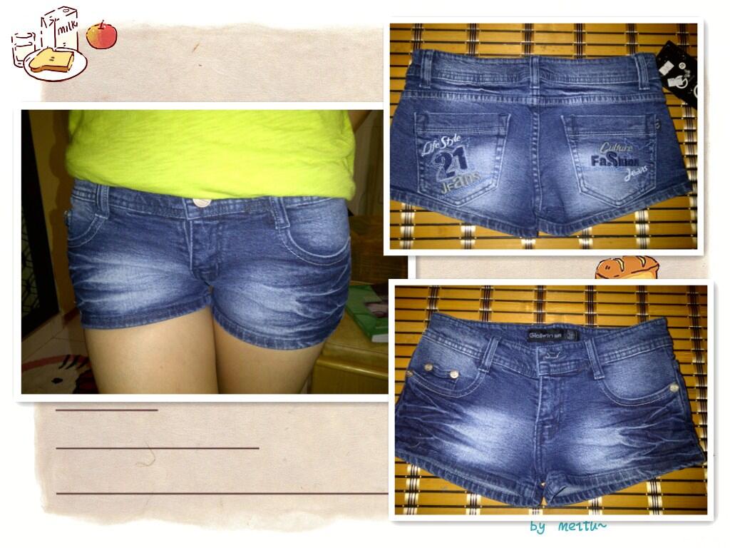 celana pendek hotpant 70an saja