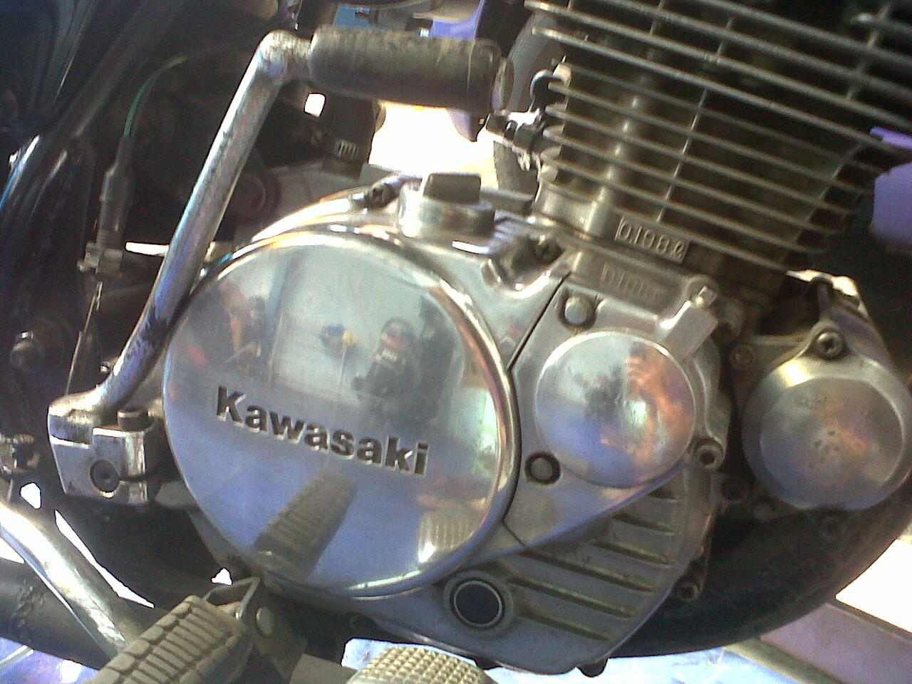 kawasaki KZ 200 cc binter mercy mesin mulus abis surat2 lengkap pajak panjang bandung