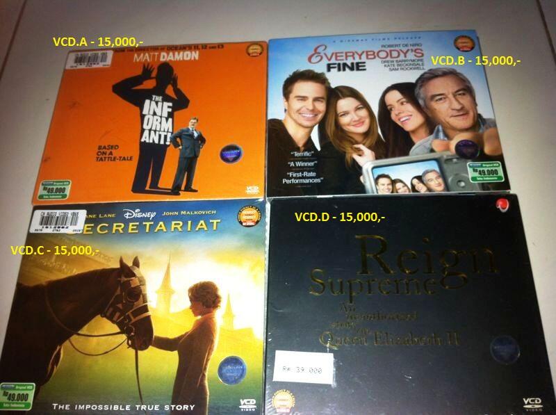 ::WTS:: DVD/VCD ORIGINAL Baru/Second Murah