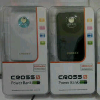 Jual powerbank CROSS 8800MAH GARANSI RESMI harga kaskus cekidot!!