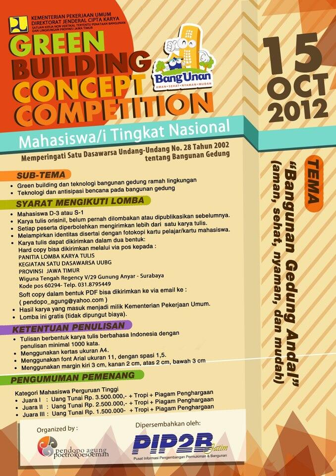 Green Building Concept Competition (Surabaya)