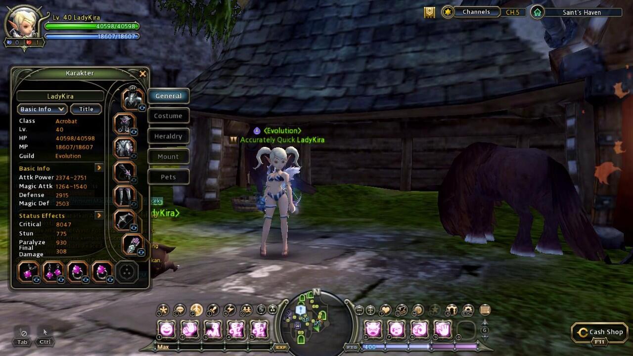 J>acrobat althea lvl 40 FE apo set