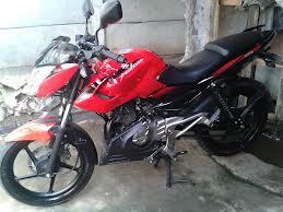 Bajaj PULSAR 135 " 2012 MARET " MERAH HITAM FULL ORIGINAL ( STRIPING NEW )