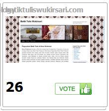 Peringkat KASKUS di Batik Day Competition, Cek Aja Gan