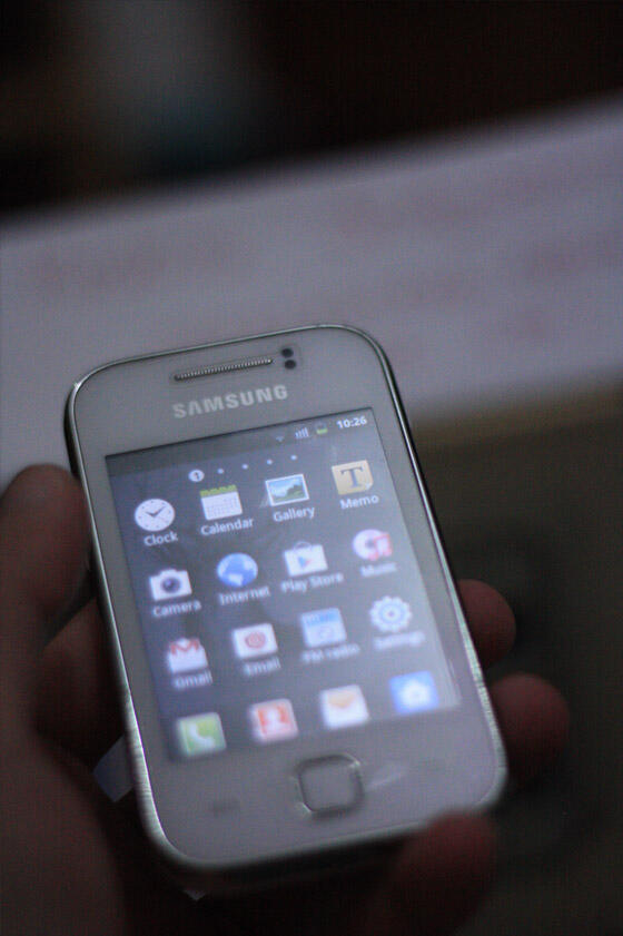 DIJUAL SAMSUNG GALAXY YOUNG (WHITE) FULLSET MULUSS