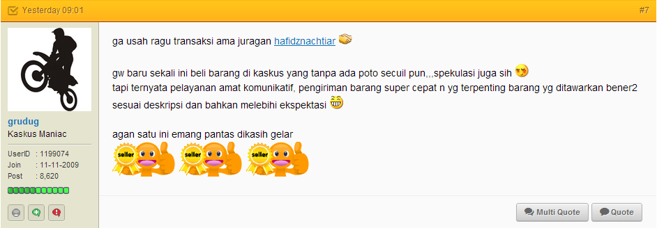 !! &#9658;&#9658;Testimonial hafidznachtiar&#9668;&#9668; !!