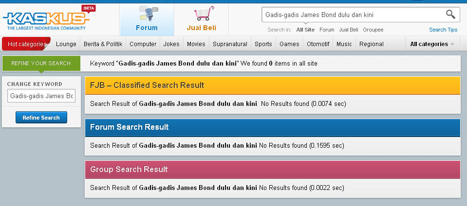 Gadis-gadis James Bond Dulu dan Kini