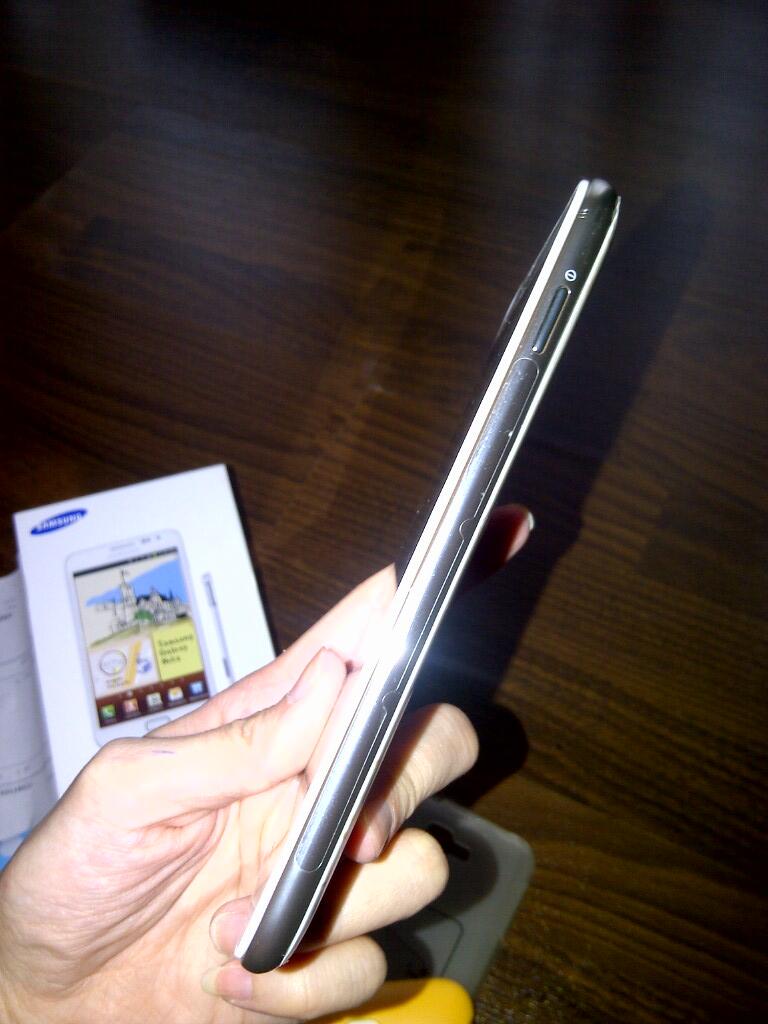 Samsung Galaxy Note N-7000 WHITE 99% GARANSI Panjang BONUS 7 casings