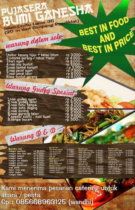 Kuliner enak dan murah di bandung