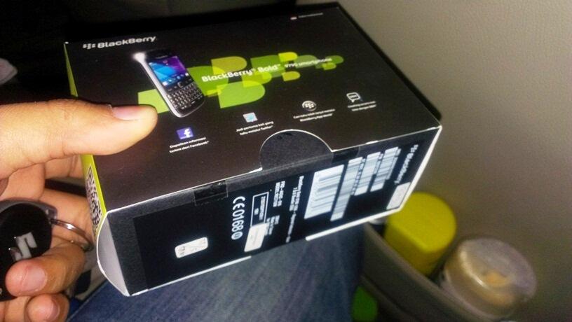 BNIB TAM Blackberry 9790 Bellagio Black / Hitam