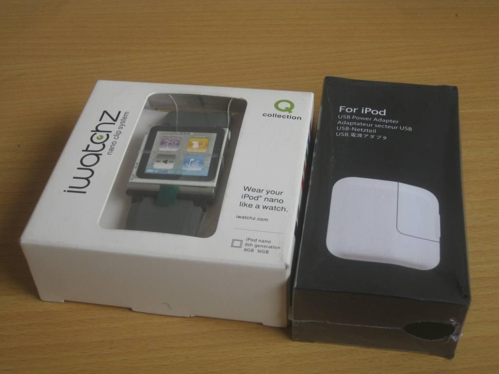I pod Nano 6th generation 8GB + iwatchz nano chip system