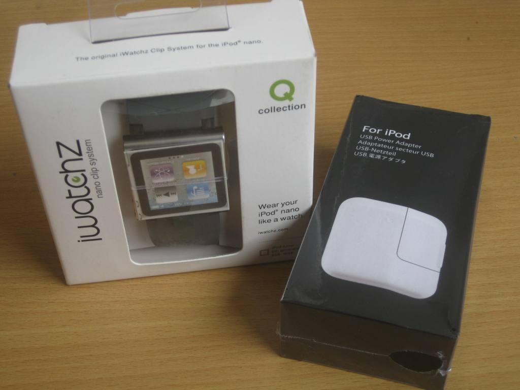 I pod Nano 6th generation 8GB + iwatchz nano chip system