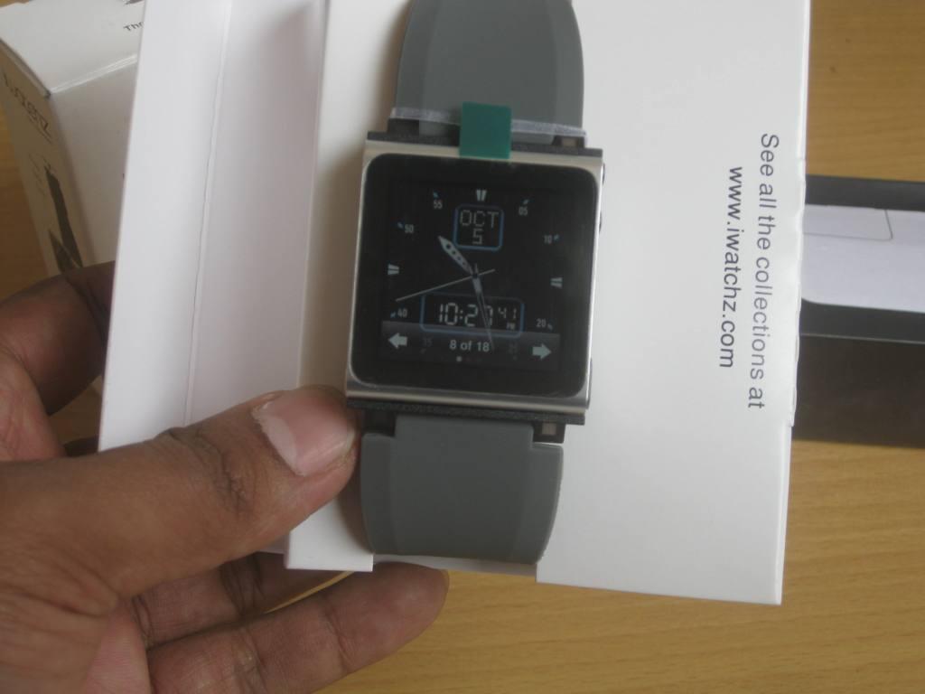 I pod Nano 6th generation 8GB + iwatchz nano chip system