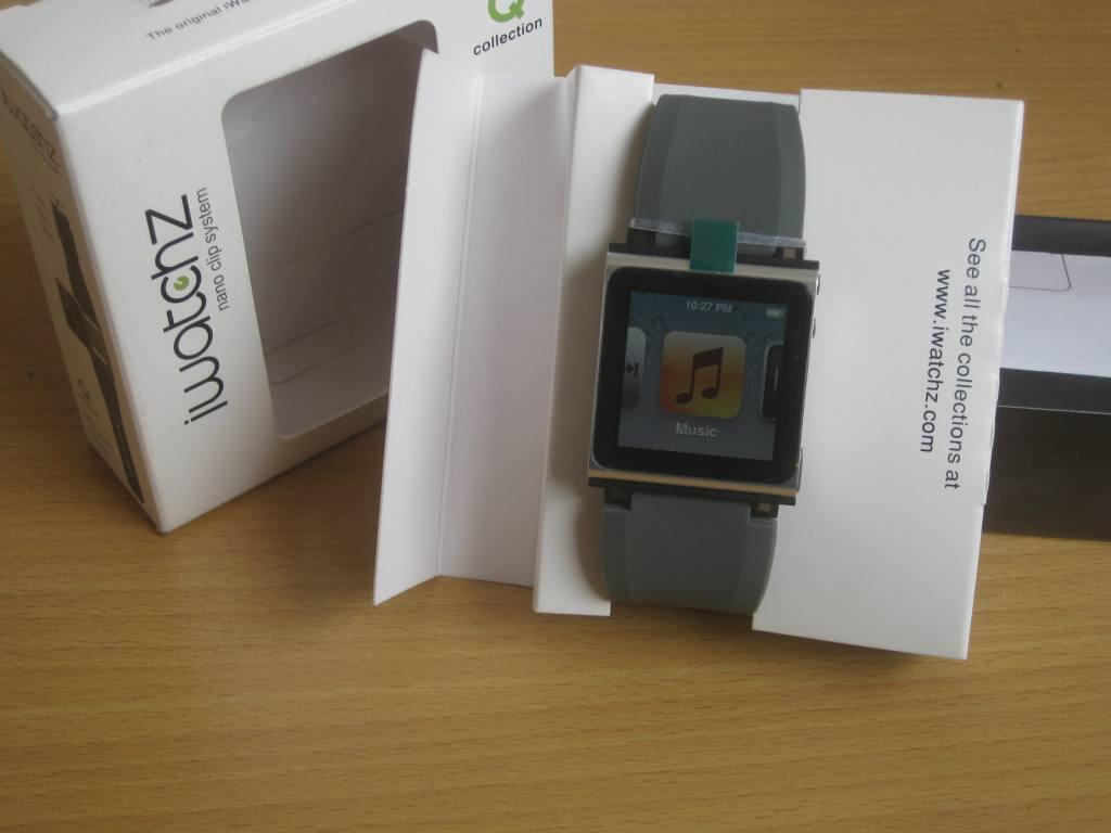 I pod Nano 6th generation 8GB + iwatchz nano chip system