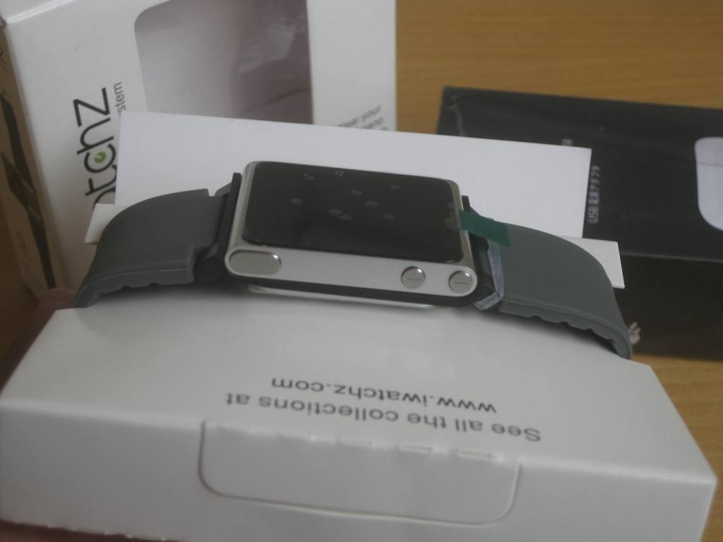 I pod Nano 6th generation 8GB + iwatchz nano chip system