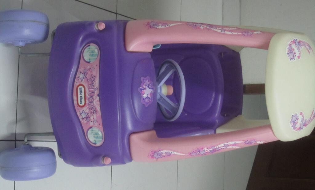 pink and purple little tikes car