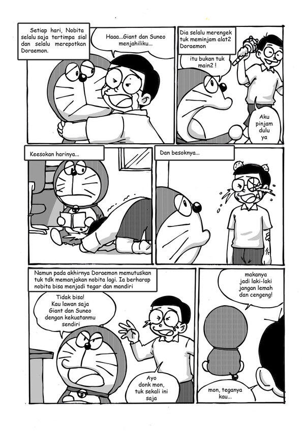 Nobita membunuh Doraemon! (Ngeri gan!)