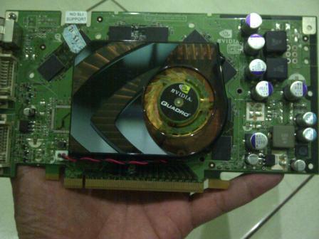 VGA PCI-e Nvidia Quadro FX1500, 256mb, 256bit, Dual DVI