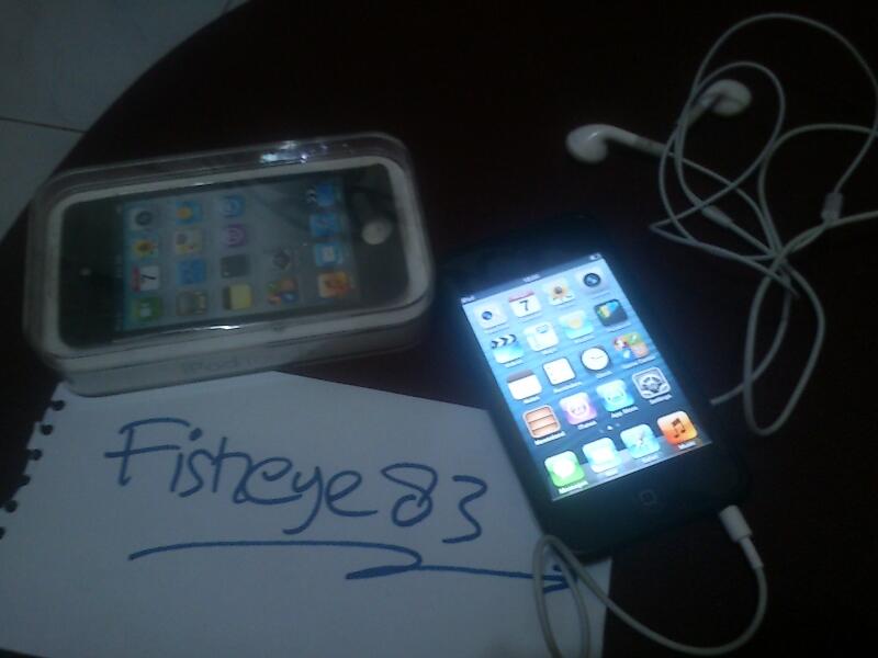 jual ipod touch 4th gen 8GB + bonus