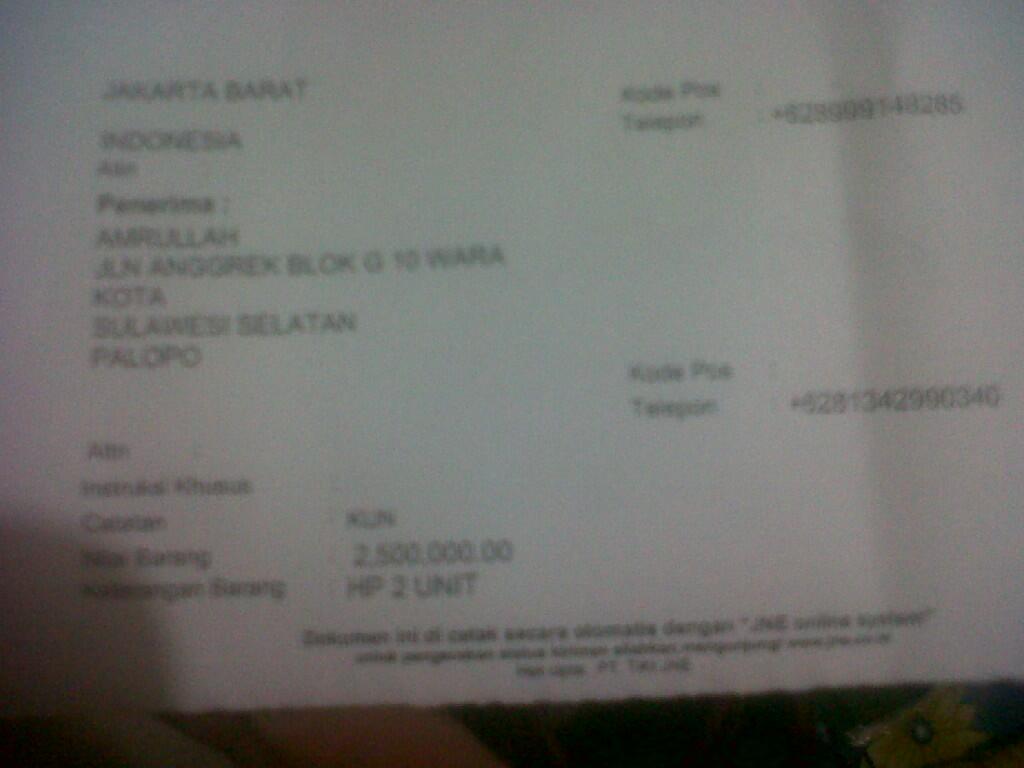 BB ARIES 8530 murah gan COD TANGERANG blm inject nett!!