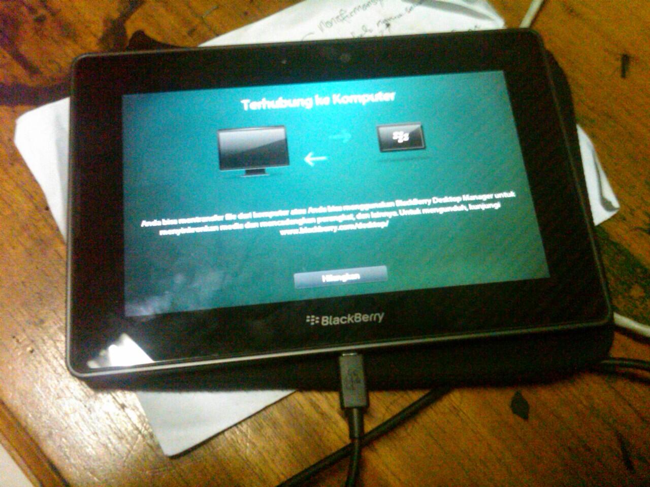 WTS BB Playbook fullset garansi cod bandung
