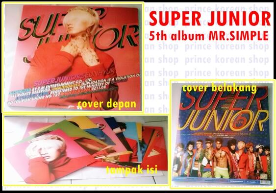 Koleksi KPOP album (Super Junior, f(x), T-ara, EXO)