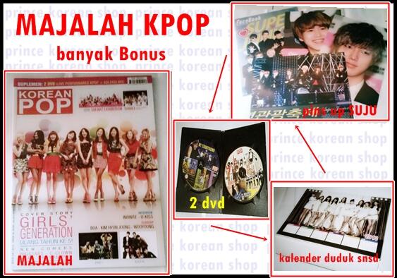 Koleksi KPOP album (Super Junior, f(x), T-ara, EXO)