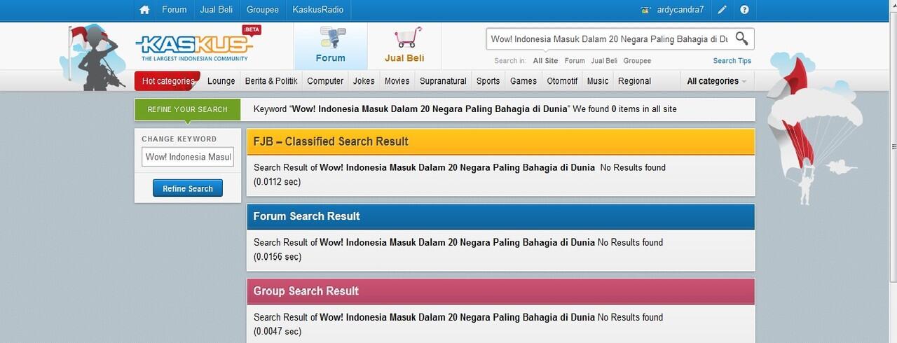 Wow! Indonesia Masuk Dalam 20 Negara Paling Bahagia di Dunia