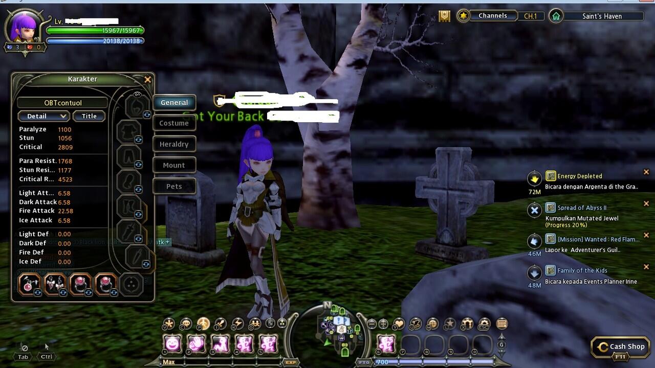 JUAL CHAR DRAGON NEST EL LV 40 ALTHEA TANGERANG-JAKARTA