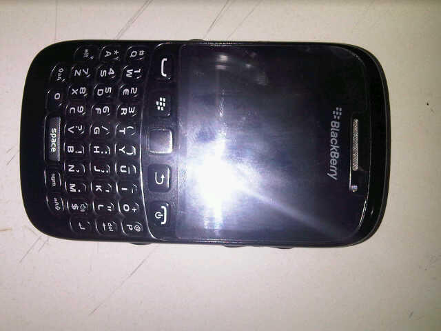 Blackberry 9220 Black 2nd Garansi Tam 18 Bln