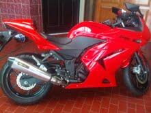Kawasaki Ninja 250 CC Tahun 2009 akhir, Sangat Istimewa (khusus pemakai)