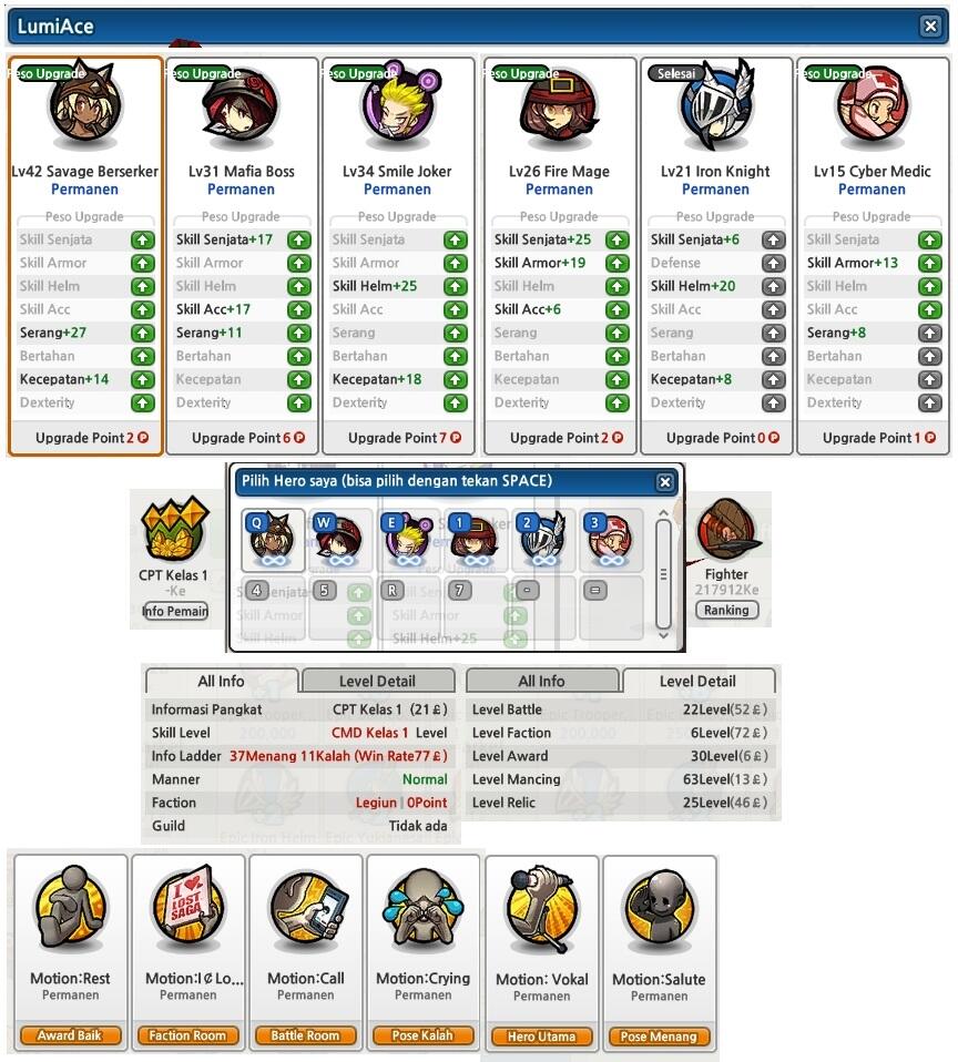 FOR SALE - ID Lost Saga + Dragon Nest!!
