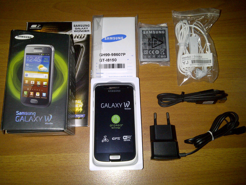 Samsung Galaxy Wonder I8150 White like new murah