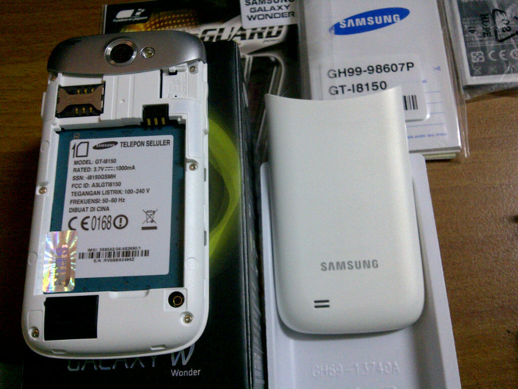 Samsung Galaxy Wonder I8150 White like new murah