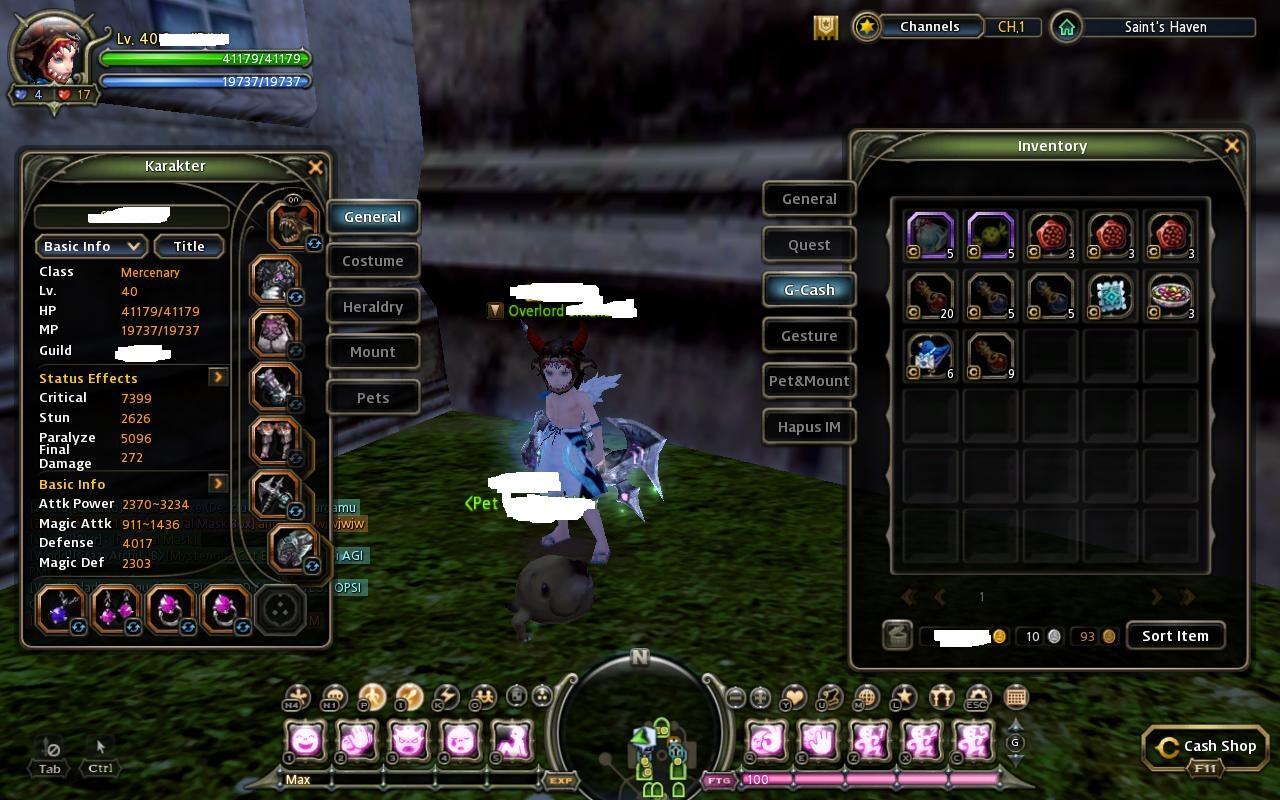 JUAL ID DRAGONNEST INDONESIA SERVER VESTINEL