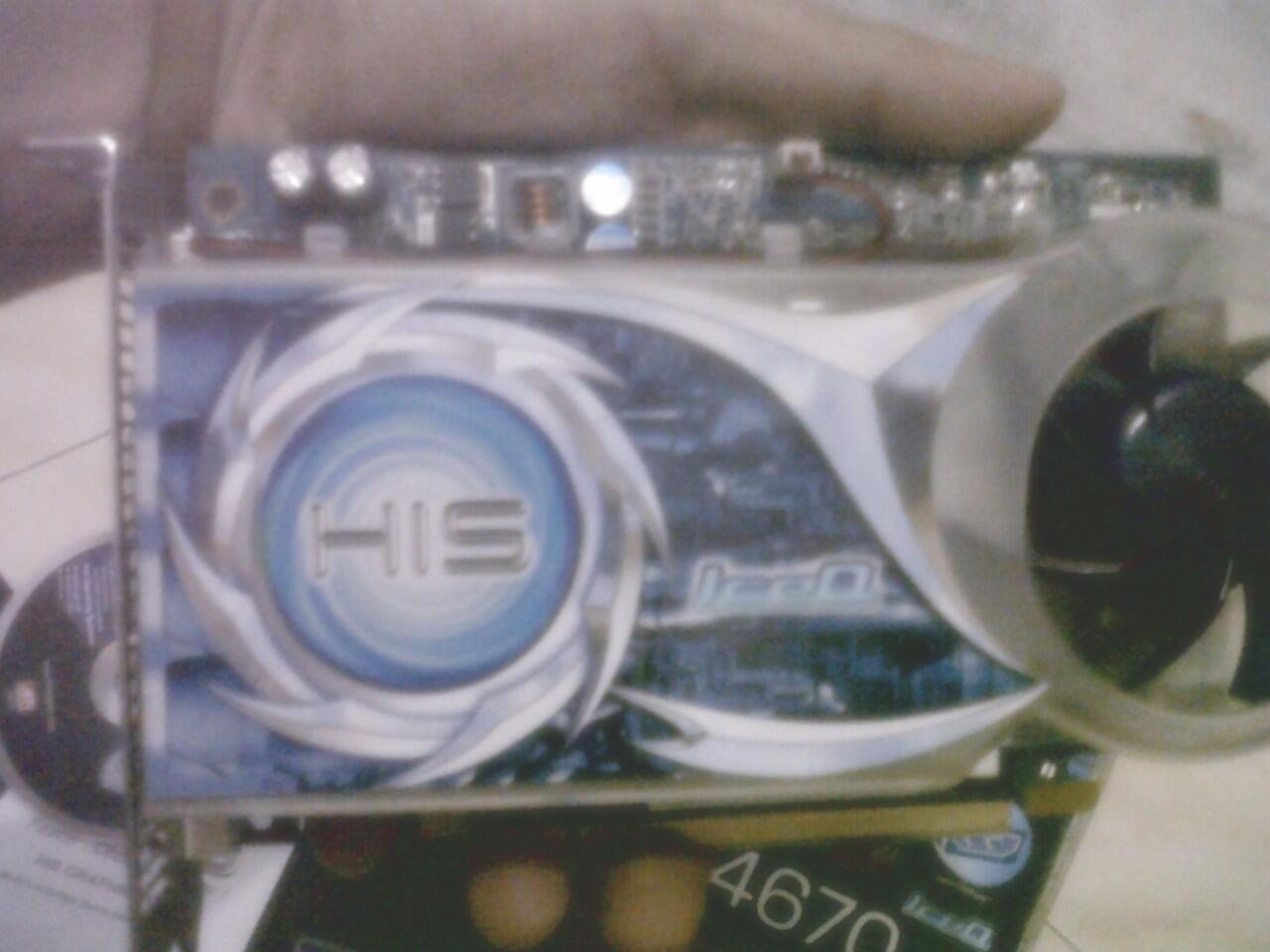 Jual HIS RADEON HD4670 1gb 128bit DDR3