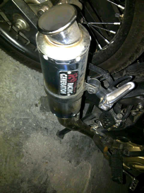 jual knalpot R9 satria fu