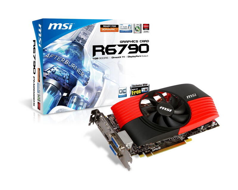 VGA MSI R6790-PM2D1GD5/OC