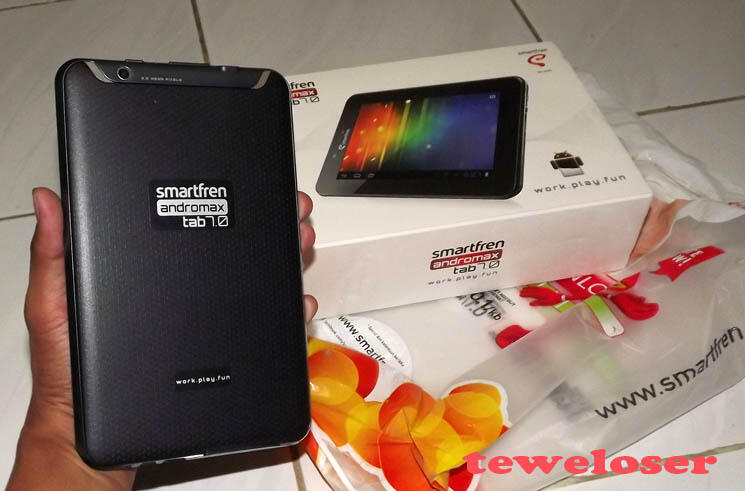 Tablet Smartfren andromax tab 7" (belum sebulan)